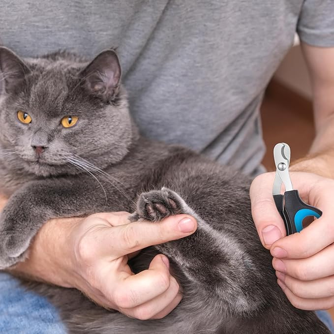 20 Pcs Cat Nail Clipper Bulk Kitten Claw Trimmer Pet Nail Cutter Claw Care for Cats, Kittens, Bunny, Puppy, Rabbit, Gatos, and More-PawvioPets