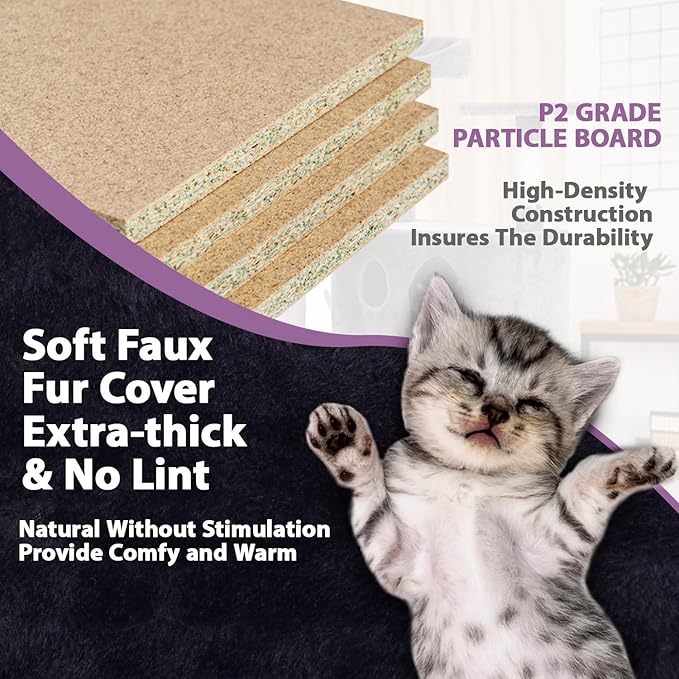 70 inches Cat Tower for Indoor Cats Multi-Level Cat Condos for XL Cat Tree Cat Climbing Tower with Scratching Posts, Hanging Toys,Dark Gray-PawvioPets