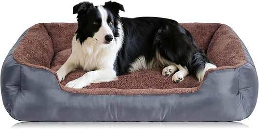 Dog Bed for Medium Size Dogs, Pet Couch Bed with Durable Fabric and Anti-Slip Bottom-PawvioPets