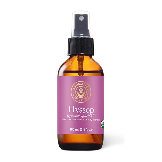 Aromatics International Hyssop Hydrosol 100ml | Herbal Aromatic Mist for Room Care-PawvioPets