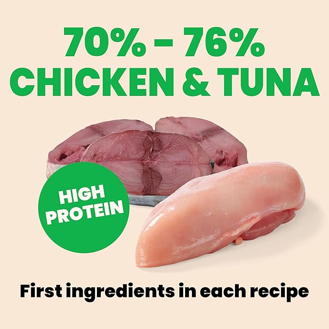 Almo Nature Wet Cat Food HQS Natural Rotational Diet Fish Selection & Chicken Drumstick - Variety Pack, Grain Free, Additive Free, Highly Digestible, Preservative Free 2.47-oz, 12 pack-PawvioPets