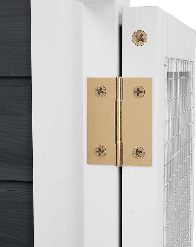 Bunny Cage Premium Rabbit Hutch with Leak-Proof Roof, 2-Story Bunny House for Guinea Pigs & Hamster,Wooden Chicken House with Deep Pull-Out Tray, Waterproof Chicken Coop for Outside (Grey)-PawvioPets