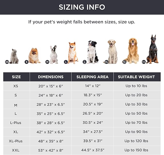 Bedsure Orthopedic Dog Beds for Small Dogs - Washable Small Dog Cat Bed Waterproof, Comfort Pet Couch Sofa with Washable Removable Cover, Pets Bed with Nonskid Bottom, Red, 24"-PawvioPets