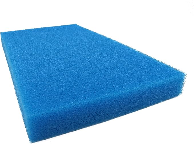 Aquarium Bio Sponge Pad Filter Media for Fish Tank,20/30/40PPI Open Cell Coarse Foam Block Foam Pre Filter Sponge (23" Lx 12.5" W x 2" H 20PPI)-PawvioPets