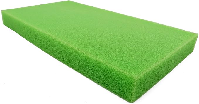 Aquarium Bio Sponge Pad Filter Media for Fish Tank,20/30/40PPI Open Cell Coarse Foam Block Foam Pre Filter Sponge (23" Lx 12.5" W x 2" H 30PPI)-PawvioPets