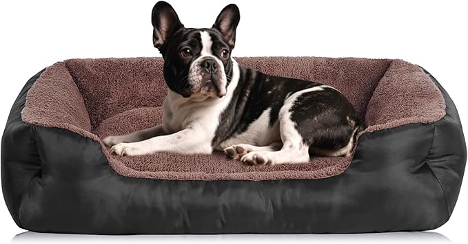 Dog Beds for Small Dogs, Soft Breathable Pet Bed Machine Washable, Small Dog Bed with Non-Slip Bottom-PawvioPets
