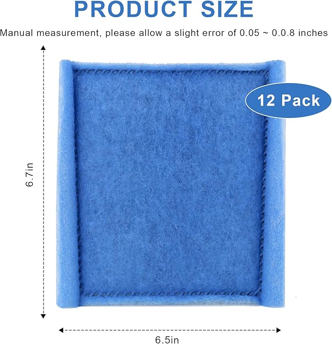 12 Pack Replacement Rite-Size C Filter Cartridges Compatible with MarineLand Penguin PRO Power Filters 275/375 & Original 200/350 Aquarium Fish Tank Replacement Filter Cartridges-PawvioPets