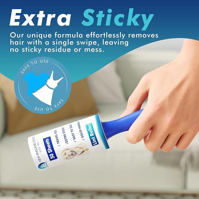 200 Sheets Mini Lint Rollers for Travel - Set of 4 Small-Sized Lint Removers Designed for Convenient Portability, Ideal for Removing Pet Hair and Debri-PawvioPets