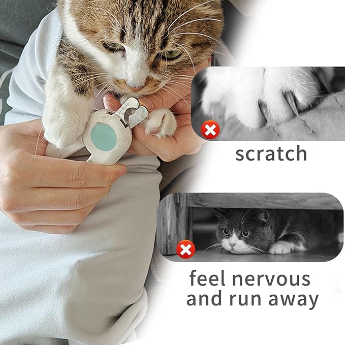 2PCS Cat Wrap for Cutting Nails, 21x21in Self-Adherent Pet Cat Grooming Wrap for Medicine, Nail Clipping, Teeth Brushing, Ear Cleaning | Anti-Escape Anti-Bite Anti-Scratch (Butterfly)-PawvioPets