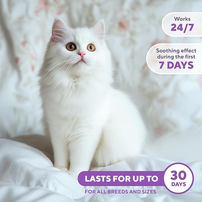 Beloved Pets Calming Pheromone Spray & Scratch Repellent for Cats - Reduces Scratching Furniture, Pee - During Travel, Fireworks, Thunder, Vet Zone - Helps with Stress, Fighting, Hiding (50 ml)-PawvioPets