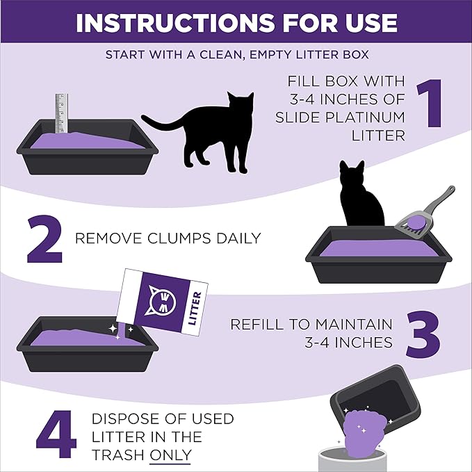 ARM & HAMMER Clump & Seal Slide Platinum Multi-Cat Clumping Litter, Easy Clean, Superior Odor Control, 27.5 Lbs-PawvioPets