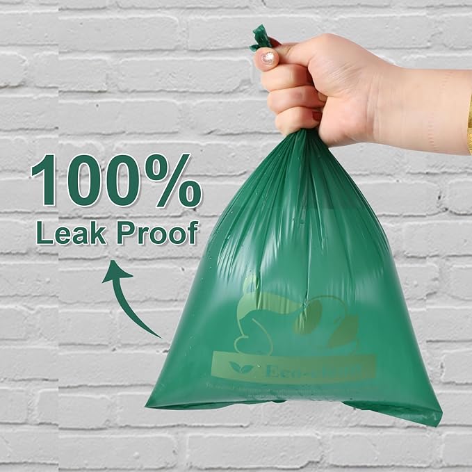 ECO-CLEAN 360 Count Dog Poop Bags with Dispenser, Leak-Proof, Lavender scented-PawvioPets