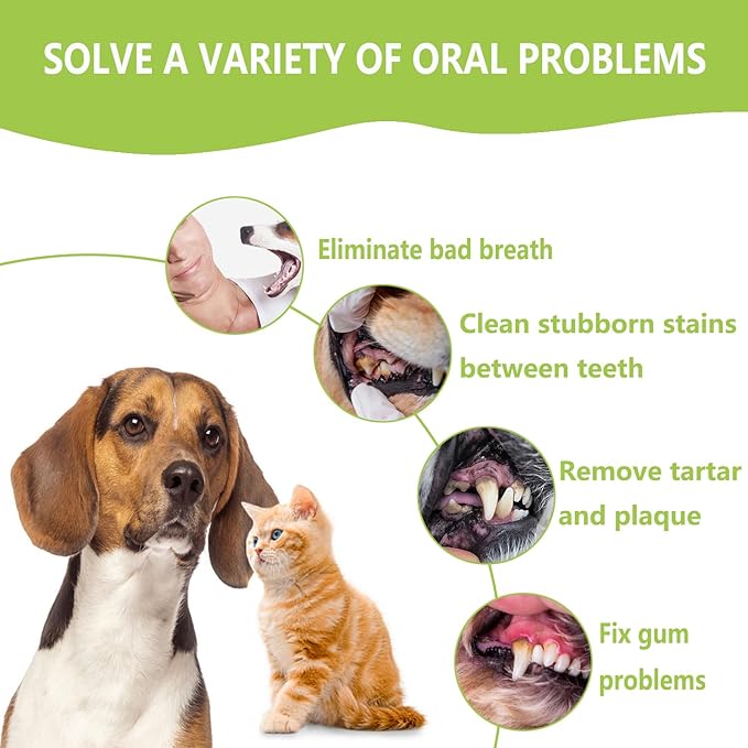 Dental Tools Pet Dog Teeth Cleaner Tool Kit, Stainless Steel Plaque Remover Dental Picks Tooth Tartar Scraper, Pets Oral Care Hygiene Set for Cats and Dogs Use with Case-PawvioPets