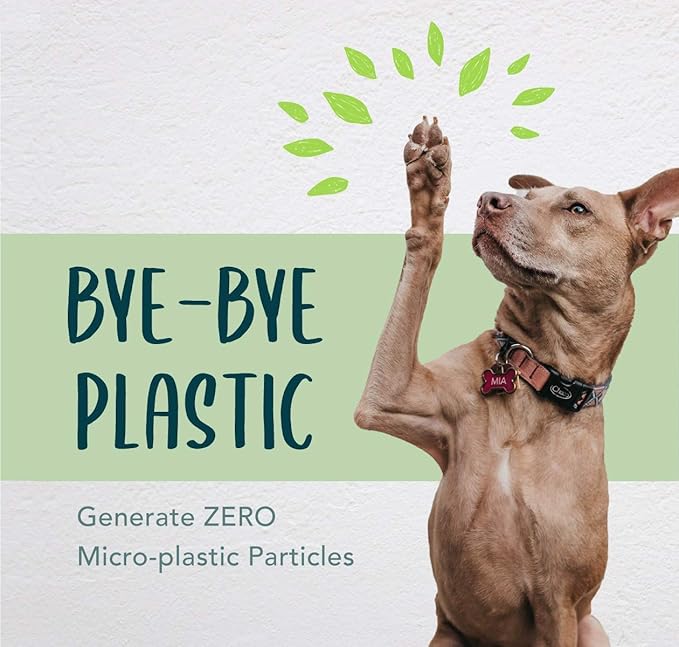 60 Count Compostable Dog Poop Bags, Extra Thick, Leak Proof, Unscented, Eco-Friendly, 9 x 13 Inches-PawvioPets