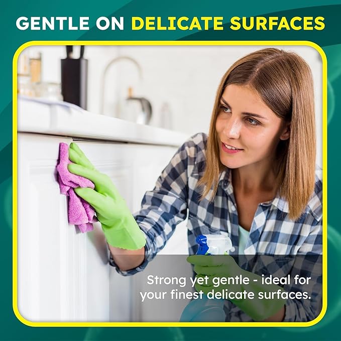 All-Purpose Cleaner & Degreaser – Heavy-Duty Grease & Stain Remover for Home, Kitchen, Garage & Industrial Use, Surface-Friendly, Cuts Through Tough Dirt – 1 Gallon (4 Pack)-PawvioPets