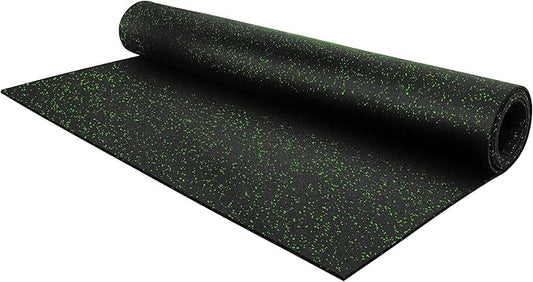 Flooring Inc's 1/4" Thick Tough Rubber Flooring Roll | Flexible Recycled Rubber Floor Mats for Home Gym | Heavy Duty Rubber Mat for Home Gyms, Sheds, Horse Stall Mat or Trailer-PawvioPets