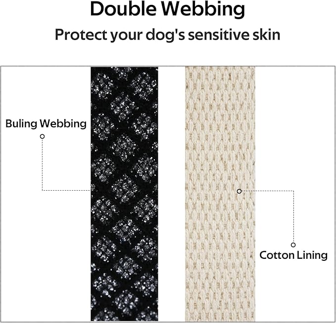 Dog Collar with Waterproof AirTag Holder & Anti-Lost QR Code, Cute Bling Warpping Adjustable Width for Small Medium Large Pet (Black, S)-PawvioPets