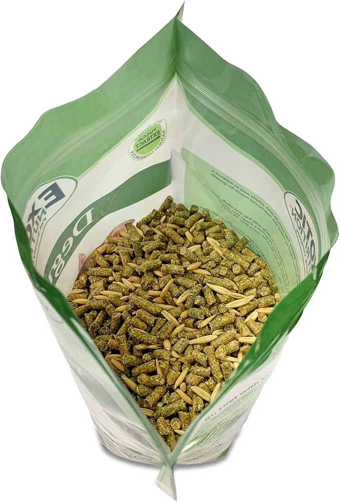 Exotic Nutrition Degu Diet (2.5lb) - Nutritionally Complete Healthy Pellet Diet with Whole Oats - for Domesticated Pet Degus-PawvioPets