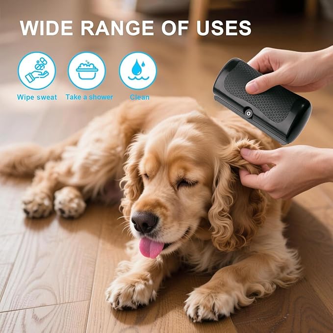 Deshedding Dog Brush Grooming Tool – Pet Hair Remover Comb for Shedding, Rhykin Brush for Short and Long Hair, Pet Groompro Deshedding Brush for Dogs,Cats,Rabbits, Horses Matted Loose Hair-PawvioPets