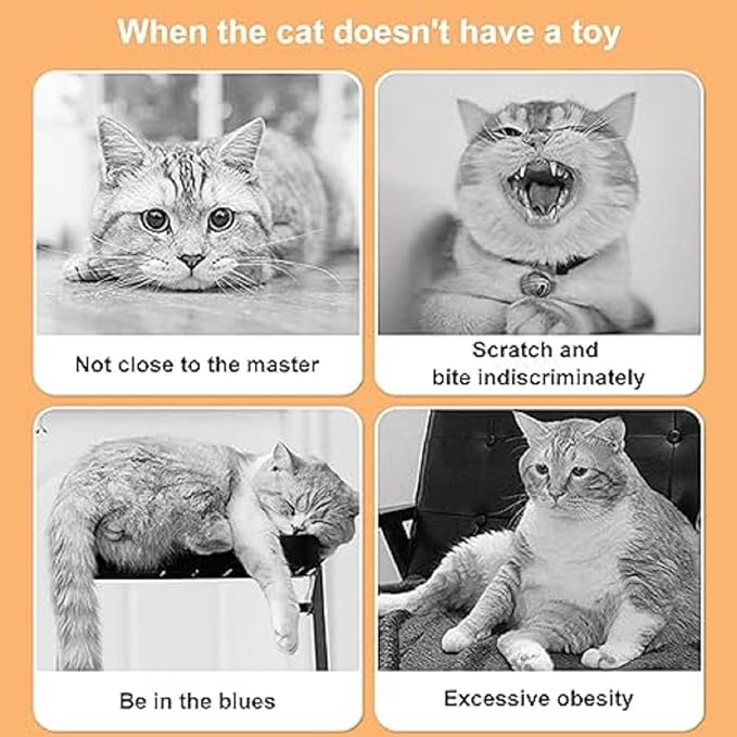 Folded Cat Tunnel Toy for Indoor Cats, 2 PCS Collapsible Pet Spring Cat Toys with Feather Mouse Upgrade Interactive Toy Playing Tent for Puppy Kitten Accessories Home-PawvioPets