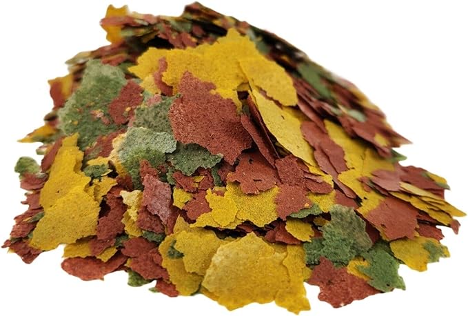 Aquatic Foods Inc. Tropical Fish Flakes, Mix of Krill, Color Enhancing, Spirulina Flakes for Cichlids, Angels, Tetras, Guppies. 12-Type Pellet Mix & 4-Type Wafers Included...WL 2 x 1/2-lb Foil Bag-PawvioPets