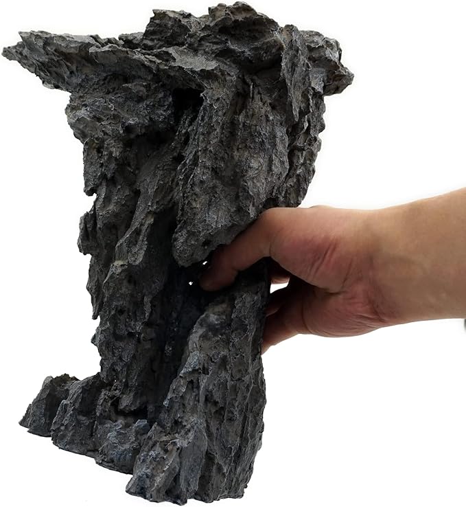 Fish Tank Decor Rocks.Aquarium Decoration Model.Easy and Quick Solution for Aquascaping.(Twilight)-PawvioPets