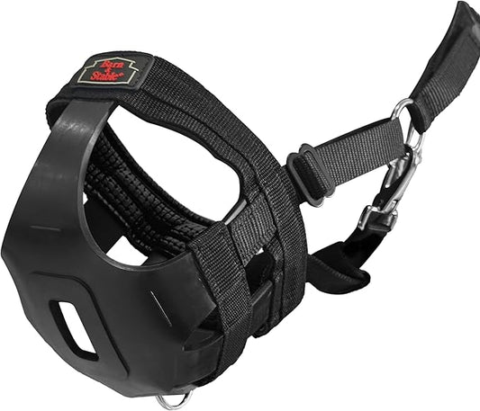 BARN & STABLE Horse Grazing Muzzle Halter for Easy Breathe, Comfortable Professional Horse Muzzle Grazing with Adjustable Straps, Velcro and Buckles, Suitable for Precaution of Laminitis-PawvioPets