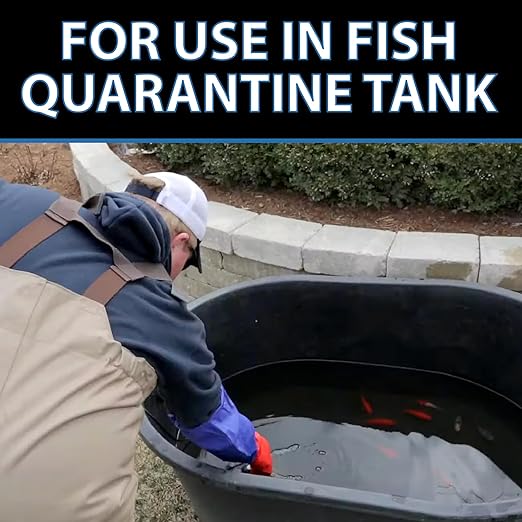 CrystalClear ParaSalt Outdoor Pond & Water Garden Rock Salt Crystals, Fish Parasite Control, Beneficial Stress Reducing & Slime Coat Treatment, Natural Aquatic Additive, Koi, Plants & Pet Safe, 20 lbs-PawvioPets