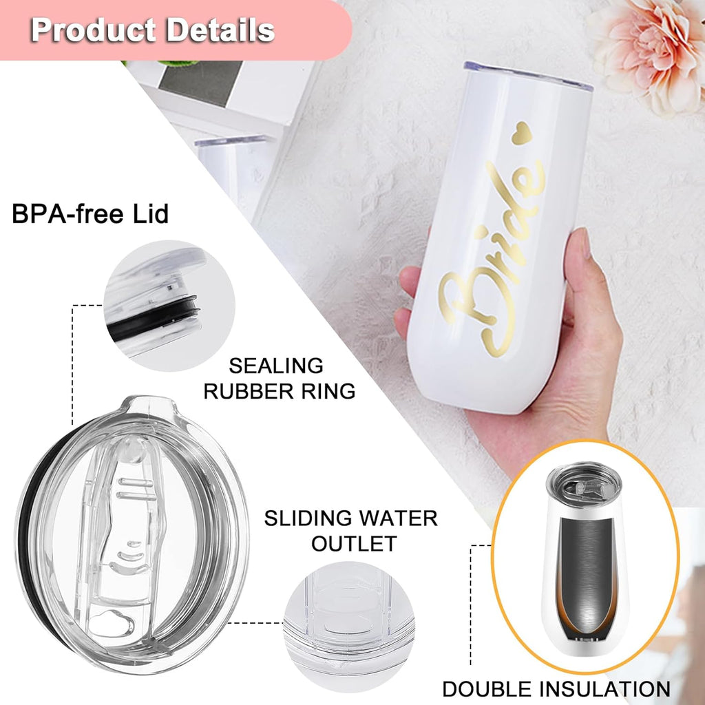 Bride To Be Gifts Box, Bridal Shower Bachelorette Gifts for Bride, Engagement Gifts for Her, Newly Engaged Wedding Fiance Gifts for Women, Bachelorette Party Favors Future Mrs Gifts Basket