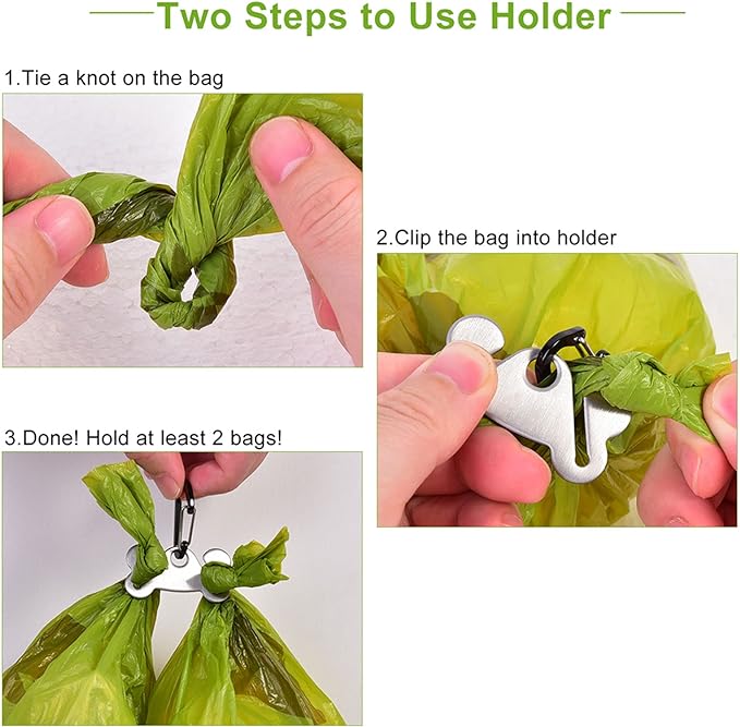 Dog Waste Bag Dispenser Pet Poop Bags Holder for Doggie Waste Bags Dispensers Soft Fabric Zipper Small Doggy Puppy Pouch for Leash Accessory Attachment with Carrier,Black-PawvioPets