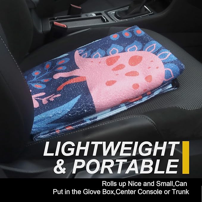 Back Seat Cover for Car Trucks Van SUV,Waterproof Rear Bench Towel Seat Covers for Dogs and Kids,Automotive Backseat Protector (Dinosaur)-PawvioPets