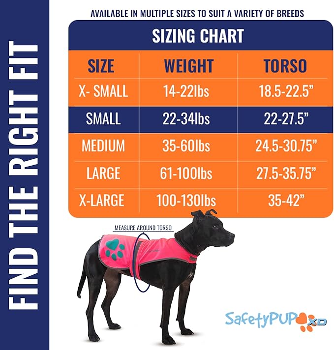 Dog Reflective Vest – Hi-Vis Fluorescent Visibility That Helps to Safeguard Your Pet On/Off Leash in Urban & Rural Areas (Pink, Small)-PawvioPets