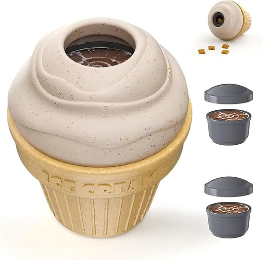 Dog Frozen Treat Toy, Long-Lasting Interactive Dog Toys to Keep Them Busy, Fillable & Freezable Birthday Gifts, Enrichment Toys for Puppy-PawvioPets