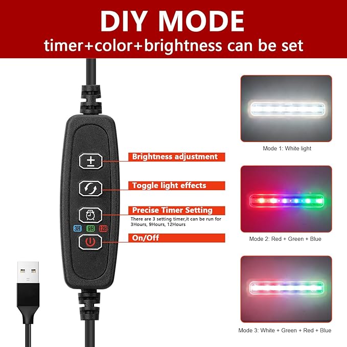 Glass Betta Aquarium Starter Kits, 2 Gallon Fish Tank with Heater Filter and Light.-PawvioPets