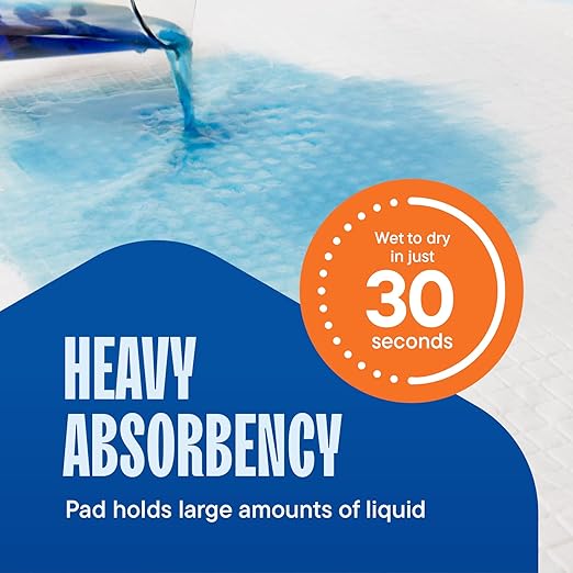 Disposable Changing Pads [100-Pack] Diaper Pad for Baby, Puppy & Dog - Pee & Wee Underpads - Chux Potty Training Liner - Changing Table Cover - 17"x13" Leak-Proof Liners for Incontinence & Travel Use-PawvioPets