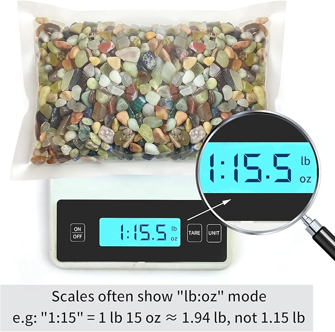 2 Pounds Pebbles for Plants, 3/8 Inch Succulent Rocks, Decorative Polished River Rocks for Plants Indoor, Vases, Cactus Planters, Bird Bath, Craft and Fairy Garden-PawvioPets