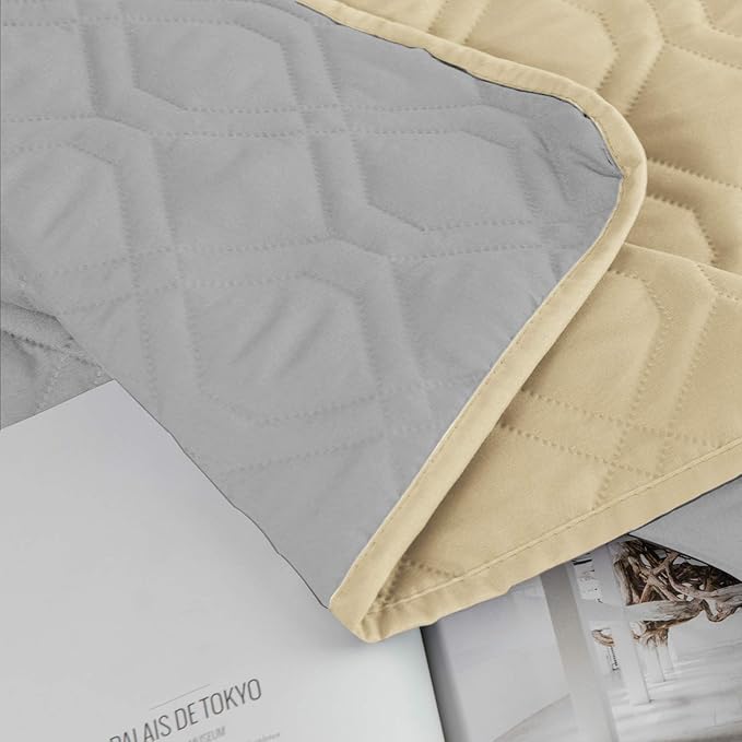 Ameritex Waterproof Dog Bed Cover Pet Blanket for Furniture Bed Couch Sofa Reversible-PawvioPets