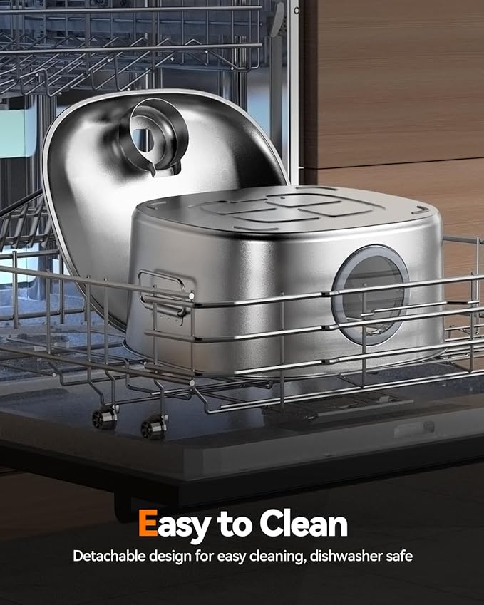 Dog Water Fountain Stainless Steel, 11L/2.8Gal Large Pet Water Fountain for Large Dogs Inside, Dog Fountain Water Bowl Automatic Dispenser with Visible Window & LED, Ultra Quiet for Dogs and Multi-Pet-PawvioPets