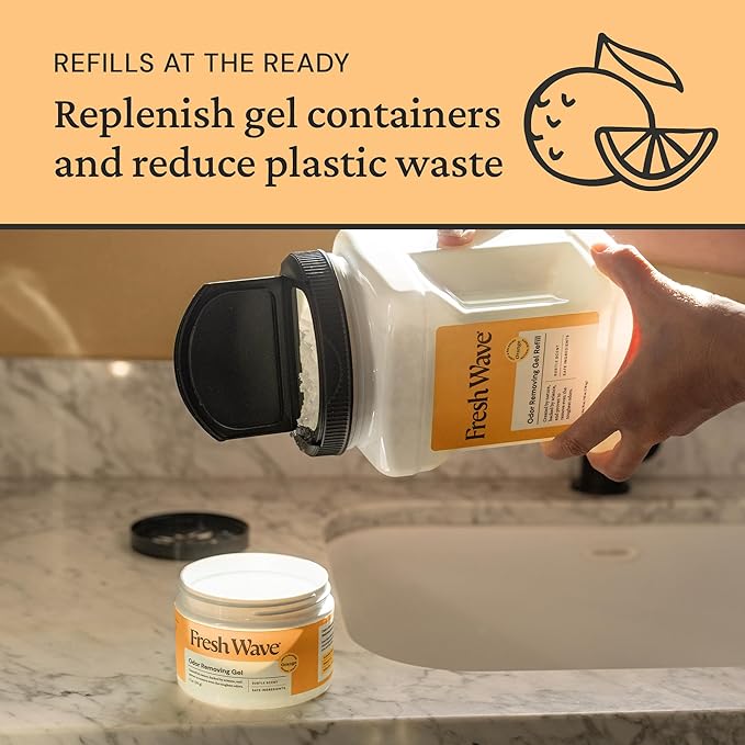 Fresh Wave Orange Odor Removing Gel Refill, 63 oz-PawvioPets