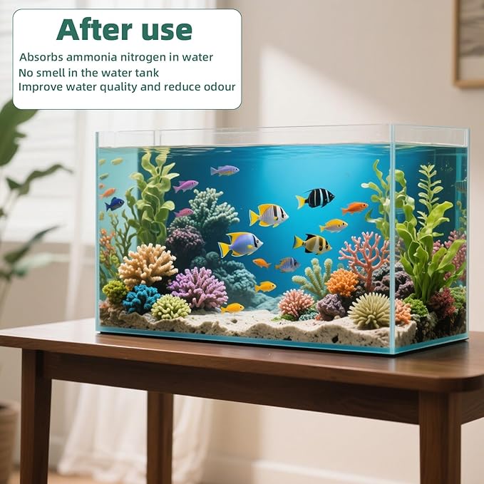 16pcs Medium Replacement Filter Cartridges Compatible with Tetra Whisper Bio-Bag, Fish Tank Parts Accessories for 10i IQ10 PF10 ReptoFilter, 5-10 Gallon Aquarium Filter Cartridges-PawvioPets