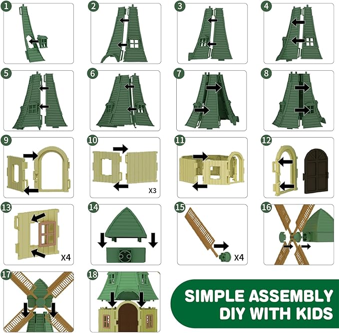 82PCS Farm Animals Toys Set Comes with Tractor Trailer, Windmill, Farmer, Fence - Playset for Kids Toddlers Boys Girls 5+ Years Old-PawvioPets