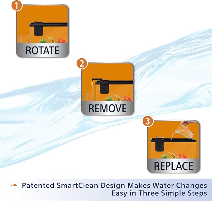 Aqueon QuietFlow Internal Filter with SmartClean Technology, Medium-PawvioPets