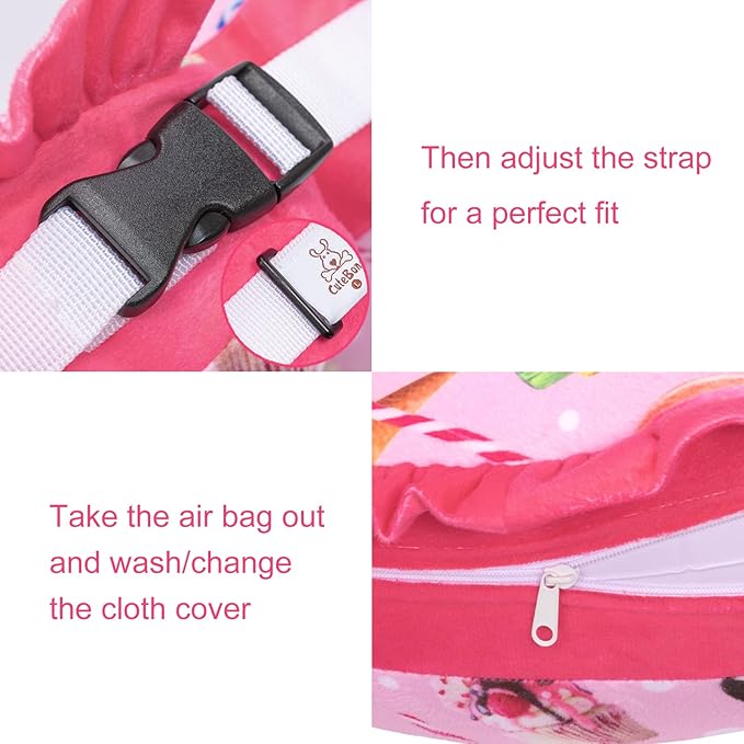 CuteBone Inflatable Dog Collar Alternative for Large Dogs After Surgery-Double Adjustable Neck Range P23SO00102XL-PawvioPets