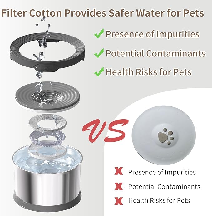 8L Dog Water Bowl 270oz Super Large Capacity No Spill Water Bowl for Dogs Stainless Steel Dog Bowls for Large Dogs No Splash Dog Water Bowl with Anti-Slip Mat for Messy Drinkers-PawvioPets