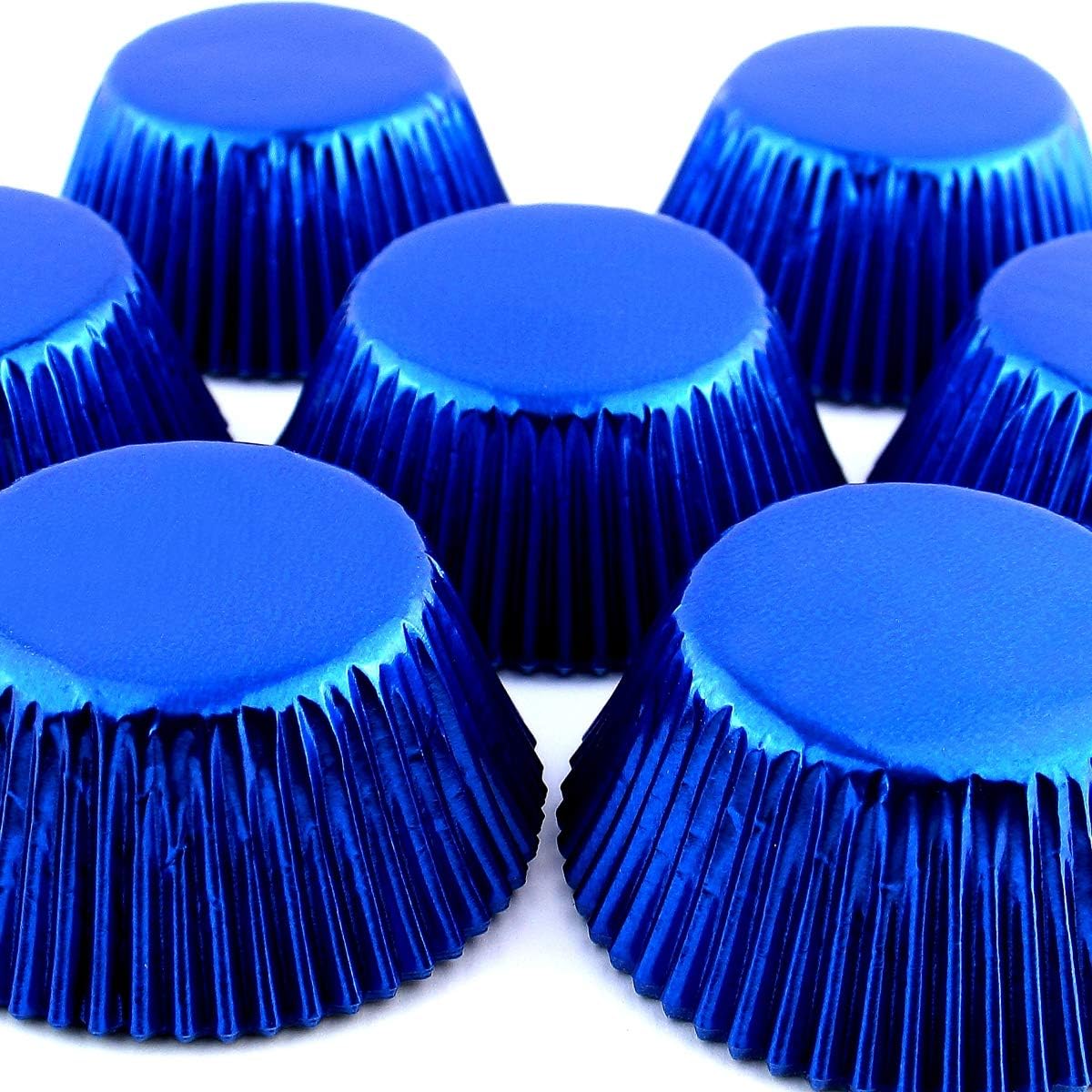 Eoonfirst Navy Blue Foil Cupcake Case Liners Baking Muffin Paper Cups 198 Pcs
