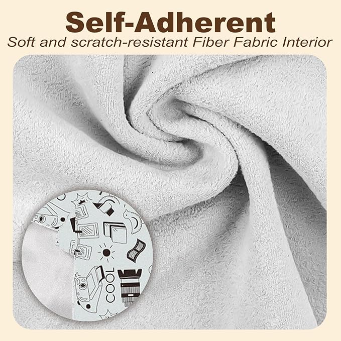 Cat Grooming Wrap, [XXL] Cat Restraint Wrap for Nail Clipping, Ear Cleaning, and Teeth Brushing, Self-Adherent, Anti-Bite, Anti-Scratch, Anti Scratch-PawvioPets