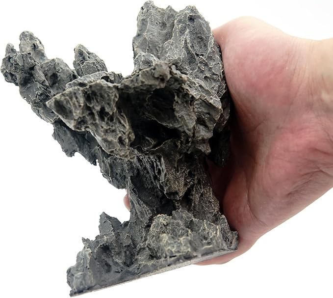 Fish Tank Decor Rocks.Aquarium Decoration Model.Easy and Quick Solution for Aquascaping.(Elf Island)-PawvioPets