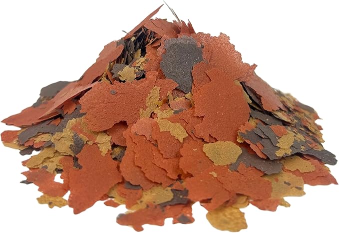 Aquatic Foods Inc. California Blackworm & Goldfish Mix Premium Flakes for Goldfish, Koi & Pond Fish, All Community Tropical Fish Also Pellet Mix, Wafer Mix Included…1-lb 2oz-PawvioPets