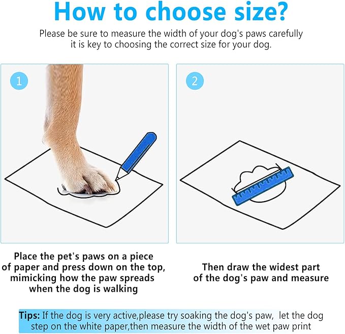 Dog Shoes, Dog Sandals for Hot Pavement, Non-Slip Waterproof Dog Booties for Winter Snowy Day and Summer, Adjustable Straps Easy-Clean Beach Outdoor Pet Boots Rugged Sole-4Pcs Black-PawvioPets