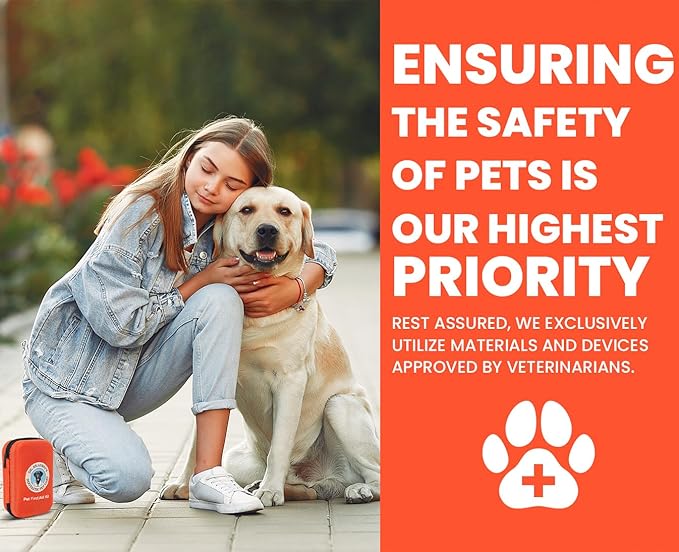 Dr Brahmsy’s Pet First Aid Kit – Emergency Kit for Dogs, Perfect for Travel, Camping & Hiking Essentials-PawvioPets